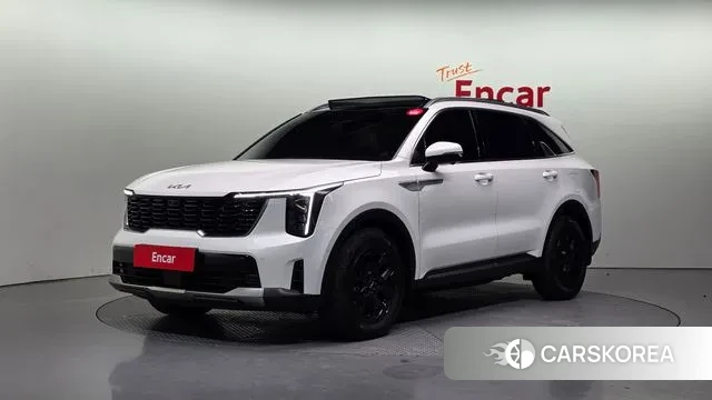 Kia The New Sorento 4th Generation 2023 Белый из Кореи