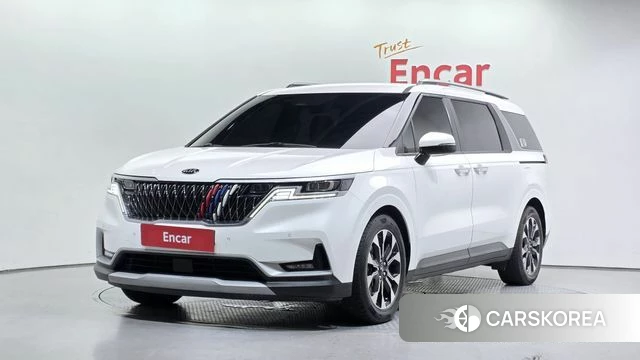 Kia Carnival 4th generation 2021 Белый из Кореи