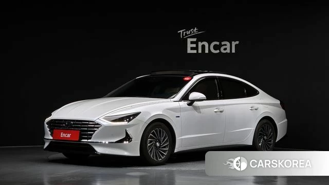 Hyundai Sonata Hybrid (DN8) 2019 Белый из Кореи