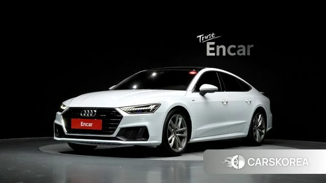 Audi A7 (4K) 2020 Белый из Кореи