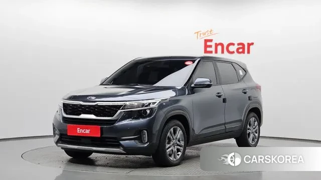 Kia Seltos 2021 Серый из Кореи