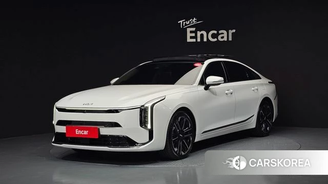 Kia The New K8 Hybrid 2025 Белый из Кореи