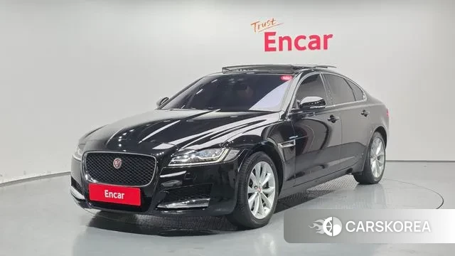 Jaguar XF (X260) 2019 Черный из Кореи