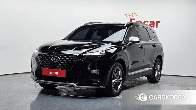 Hyundai Santa Fe TM 2019 Черный из Кореи