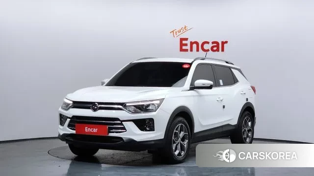 Ssangyong Beautiful Korando 2022 Белый из Кореи