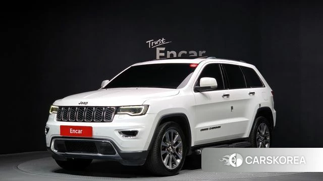 Jeep Grand Cherokee 2018 Белый из Кореи