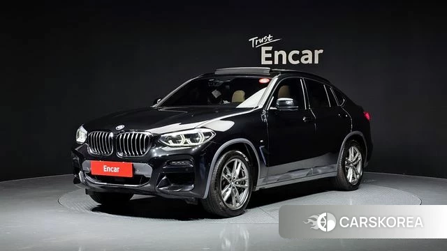 BMW X4 (G02) 2020 Черный из Кореи