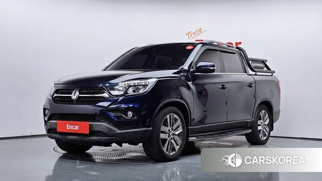Ssangyong Rexton Sports 2018 Синий из Кореи