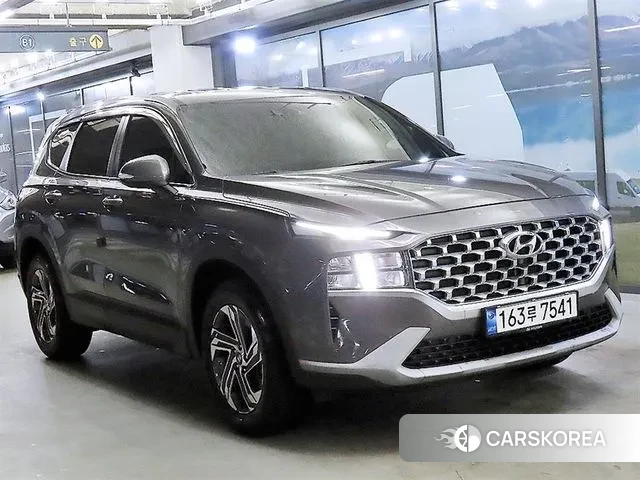 Hyundai The New Santa Fe 2020 Серый из Кореи