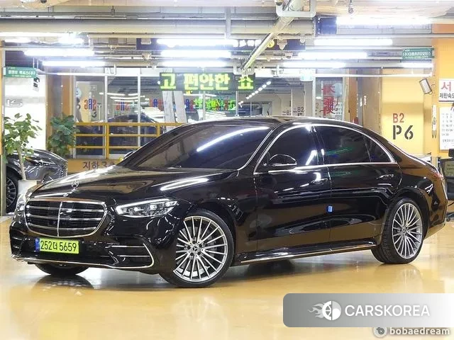 Mercedes-Benz S-Class W223 2024 Черный из Кореи