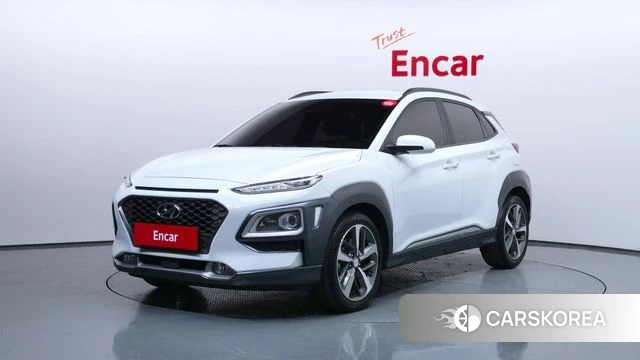 Hyundai Kona 2019 Белый из Кореи