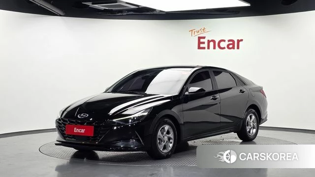 Hyundai Avante (CN7) 2020 Черный из Кореи