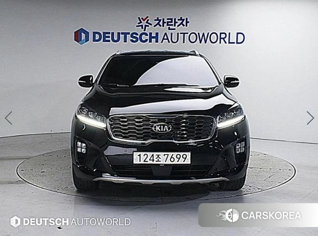 Kia The New Sorento 2019 Черный из Кореи