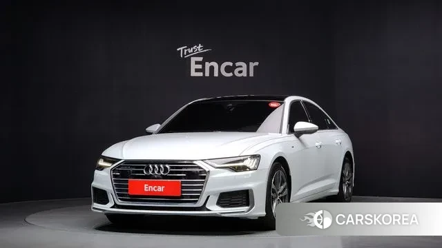 Audi A6 (C8) 2023 Белый из Кореи