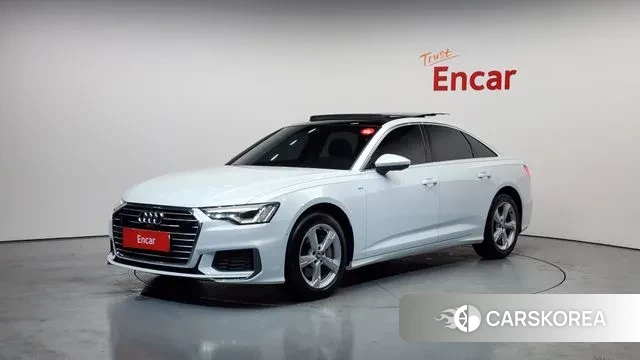 Audi A6 (C8) 2021 Белый из Кореи
