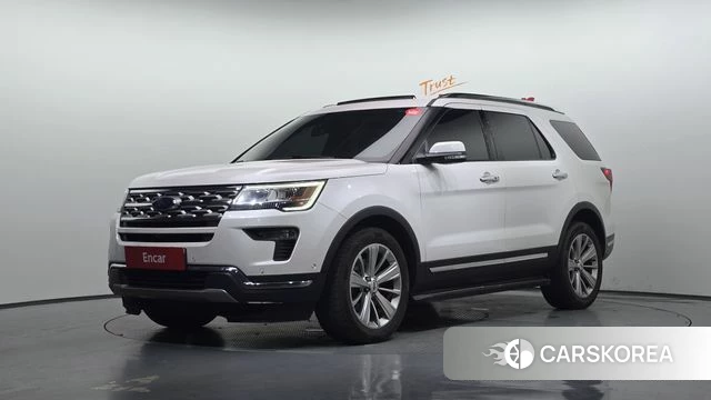 Ford Explorer 2018 Белый из Кореи