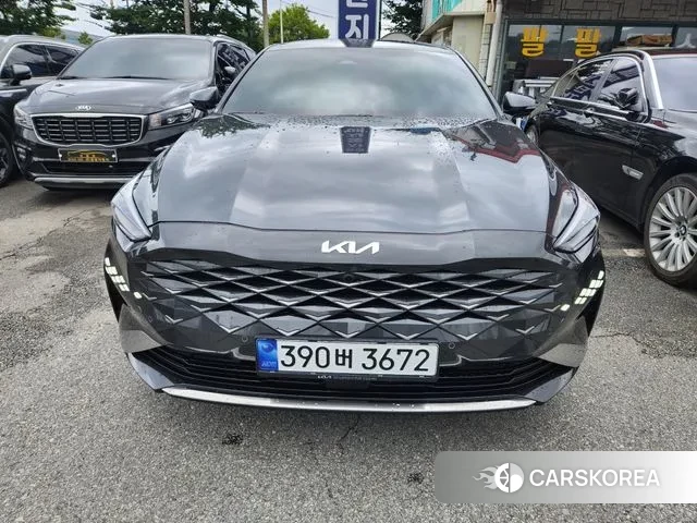 Kia K8 Hybrid 2024 Серый из Кореи