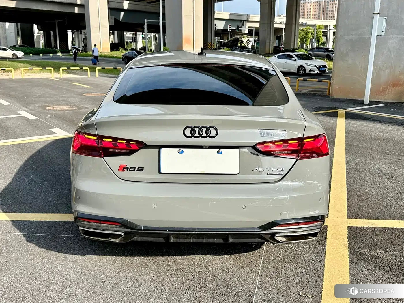 Audi A5 2021 Silver/gray из Китая