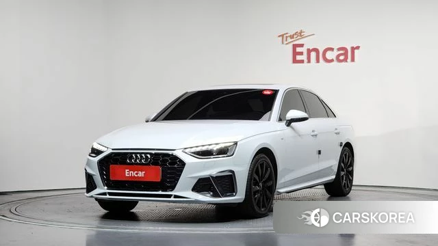 Audi A4 (B9) 2023 Белый из Кореи