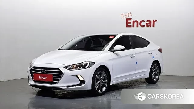 Hyundai Avante AD 2018 Белый из Кореи