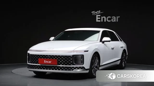 Hyundai Grandeur Hybrid (GN7) 2023 Белый из Кореи