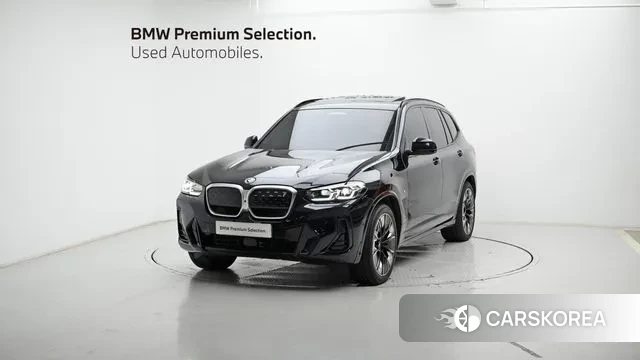 BMW iX3 2023 Черный из Кореи