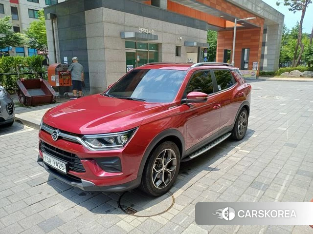 Ssangyong Beautiful Korando 2019 Красный из Кореи