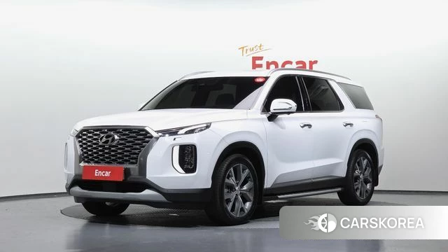 Hyundai Palisade 2021 Белый из Кореи