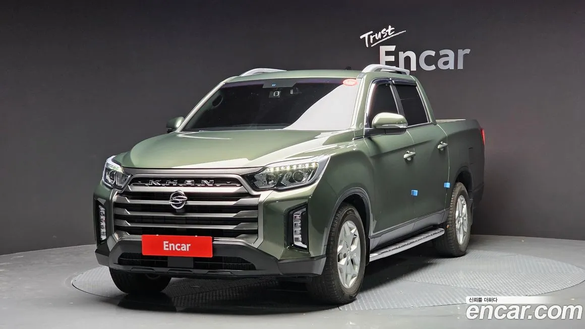 Ssangyong The New Rexton Sports Cannes 2023 Зеленый из Кореи