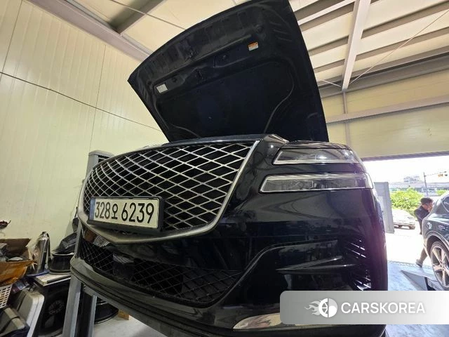 Genesis GV80 2022 Черный из Кореи