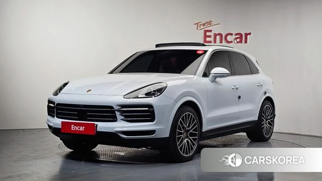 Porsche Cayenne (PO536) 2023 Белый из Кореи