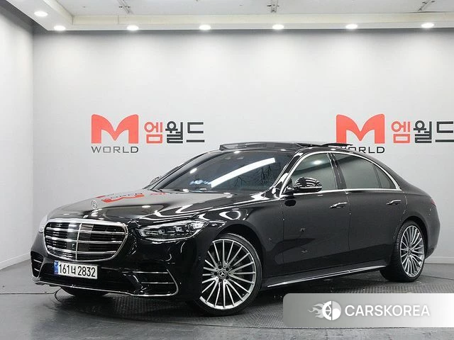Mercedes-Benz S-Class W223 2024 Черный из Кореи