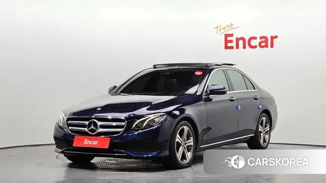 Mercedes-Benz E-Class W213 2018 Синий из Кореи