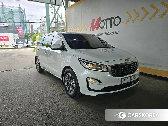 Kia The New Carnival 2019 Белый из Кореи
