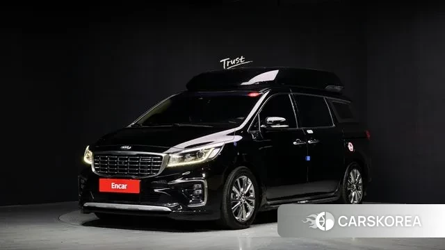 Kia The New Carnival 2019 Черный из Кореи