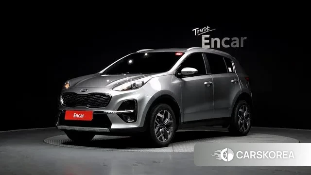 Kia Sportage The Bold 2021 Серый из Кореи