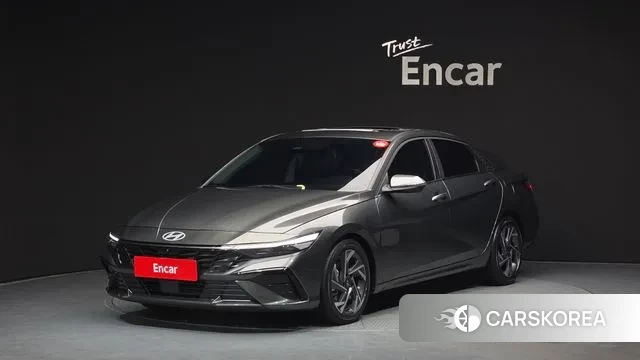 Hyundai The New Avante (CN7) 2024 Серый из Кореи