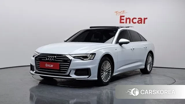 Audi A6 (C8) 2020 Белый из Кореи