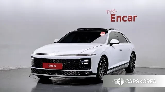 Hyundai Grandeur Hybrid (GN7) 2023 Белый из Кореи