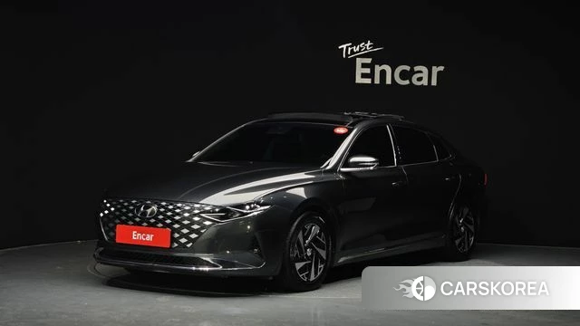 Hyundai The New Grandeur IG Hybrid 2021 Серый из Кореи
