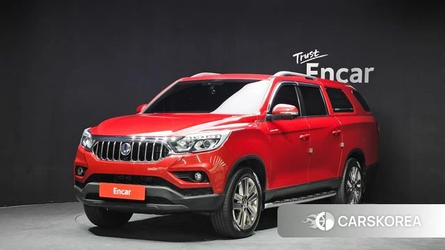 Ssangyong Rexton Sports Cannes 2019 Красный из Кореи