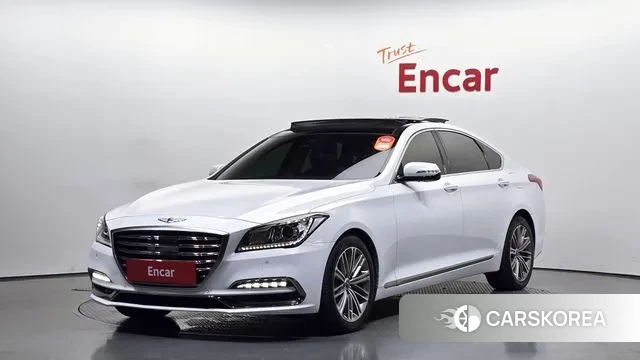 Genesis G80 2018 Белый из Кореи