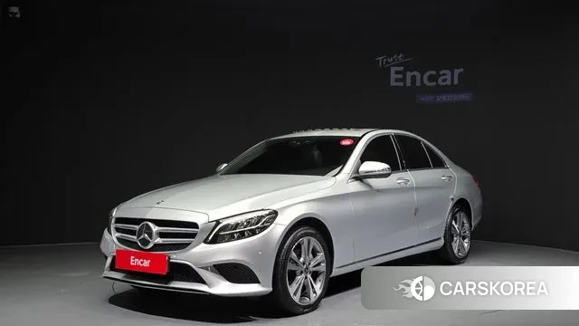 Mercedes-Benz C-Class W205 2020 Серебристо-серый из Кореи