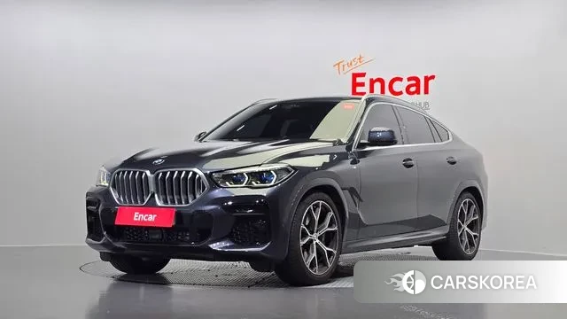 BMW X6 (G06) 2022 Серый из Кореи