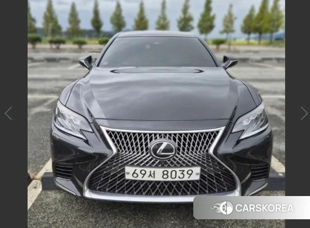 Lexus LS500 5th generation 2019 Черный из Кореи