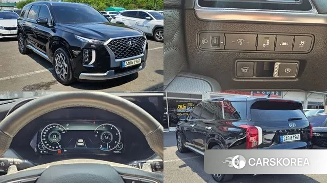 Hyundai Palisade 2021 Черный из Кореи