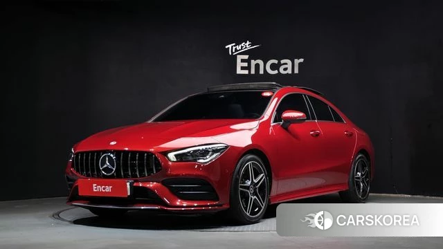 Mercedes-Benz CLA-Class C118 2021 Красный из Кореи