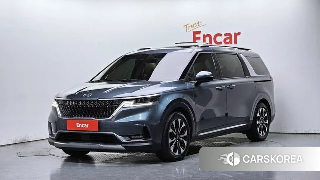 Kia Carnival 4th generation 2021 Синий из Кореи