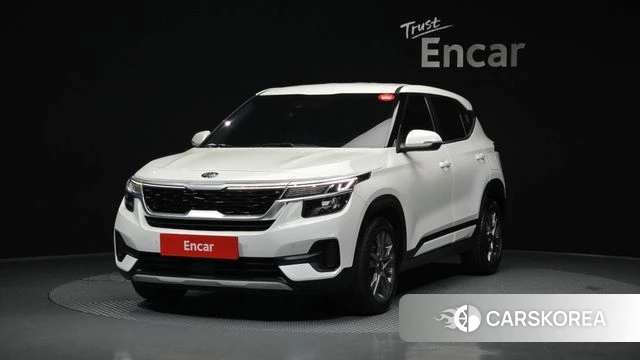 Kia Seltos 2021 Белый из Кореи