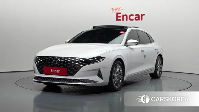 Hyundai The New Grandeur IG Hybrid 2020 Белый из Кореи
